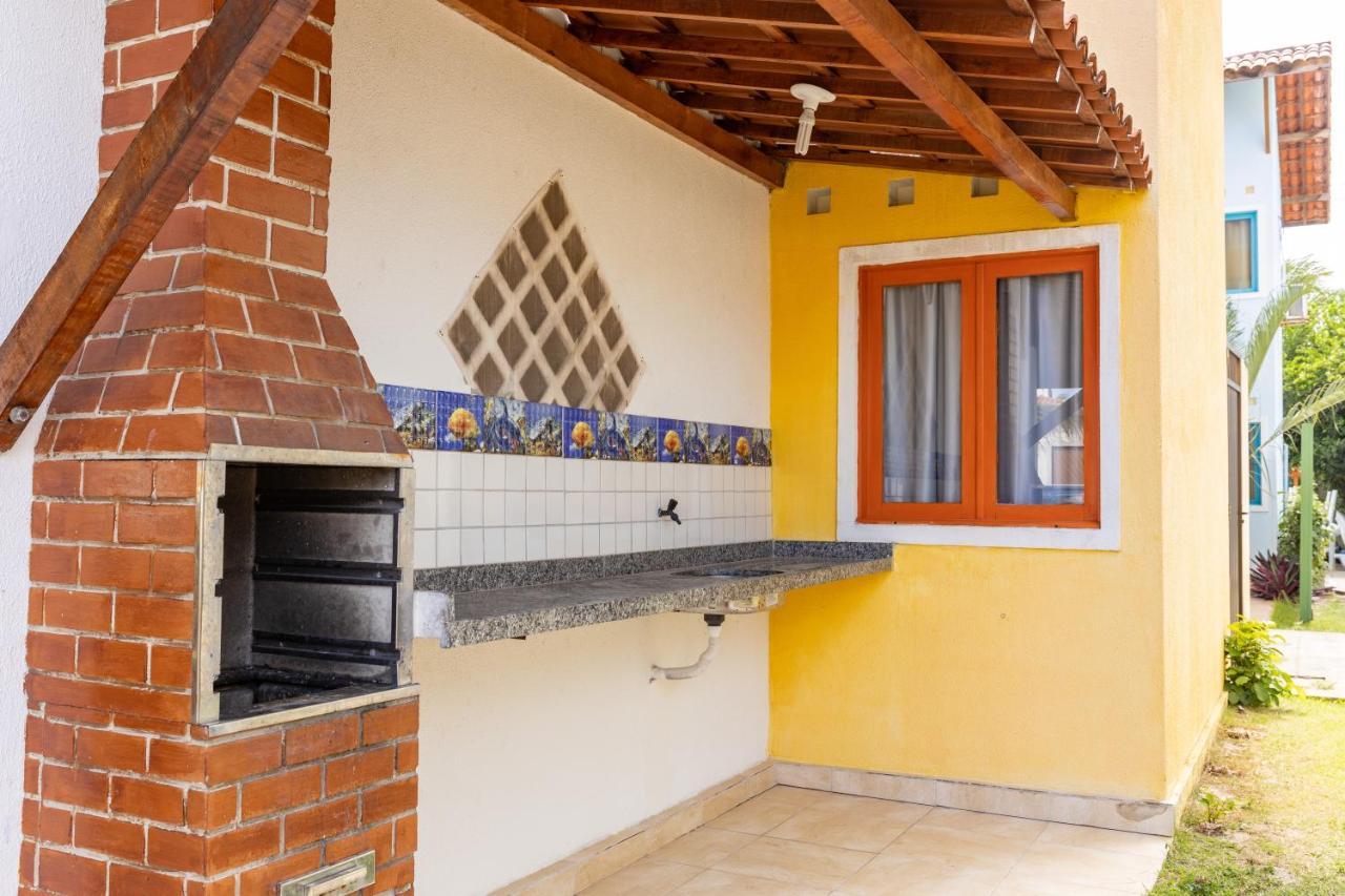 Casa Com 4Qts-Pet Friendly-Piscina Cond-Sh011 Apartment Прайя дос Карнейрос Екстериор снимка